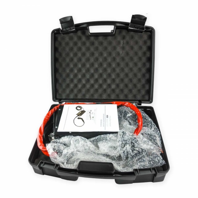 KMi Heater X175 induksjonsvarmer - innhold i kofferten