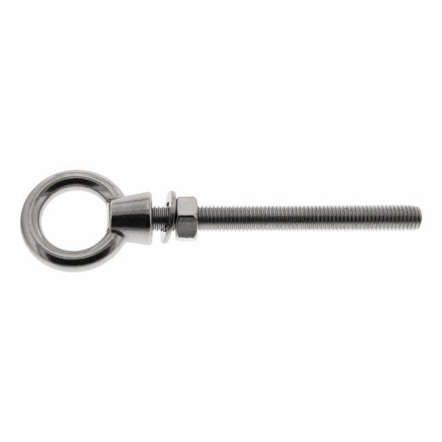 Øyebolt med flens M6x60mm A4 Syrefast M-8267