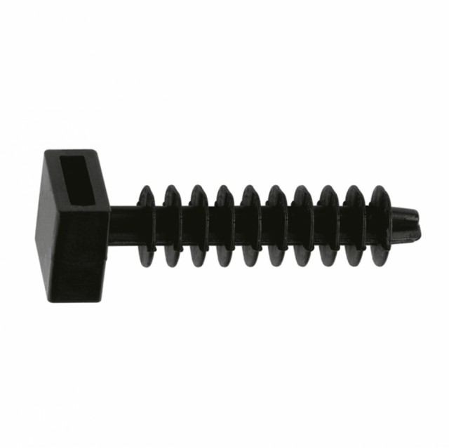 Stripsplugg for betong Ø8 - sort