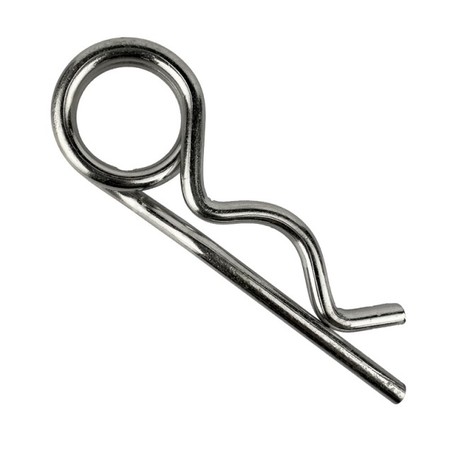 Dobbel hårnålssplint 6,3x97mm A4 Syrefast DIN 11024