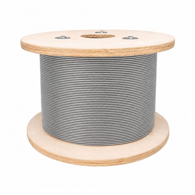 Wire 6mm 7x7 A4 Syrefast DIN 3055 - metervare