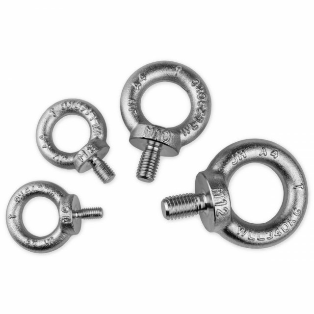 Smidde øyebolter A4 Syrefast DIN 580