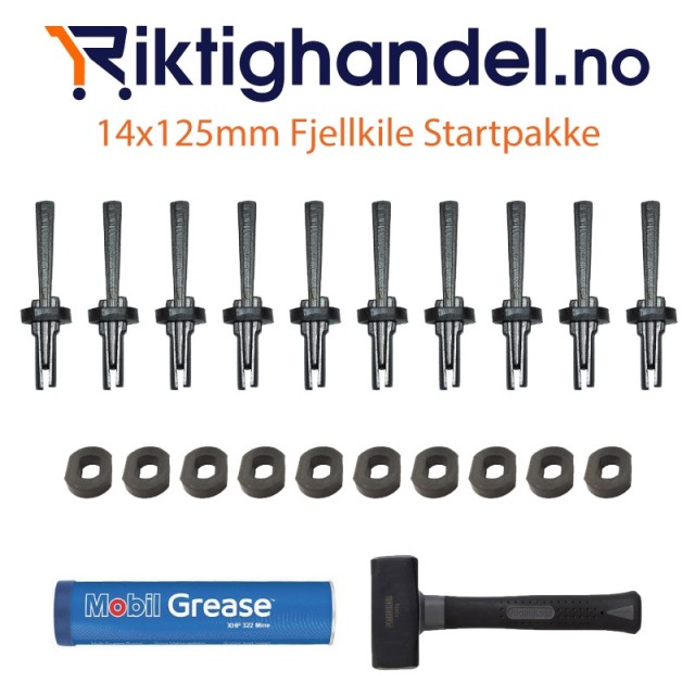 Fjellkile 14x125mm Startpakke