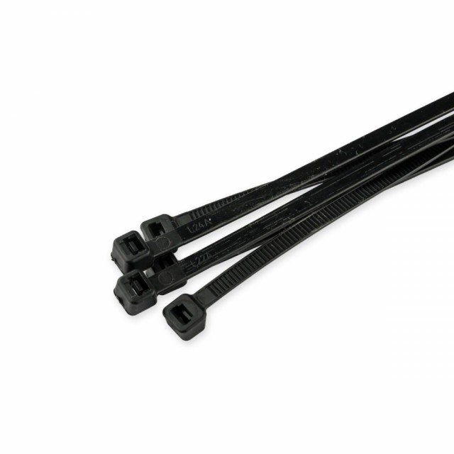 Strips, nylon 3,6x200mm Sort A100