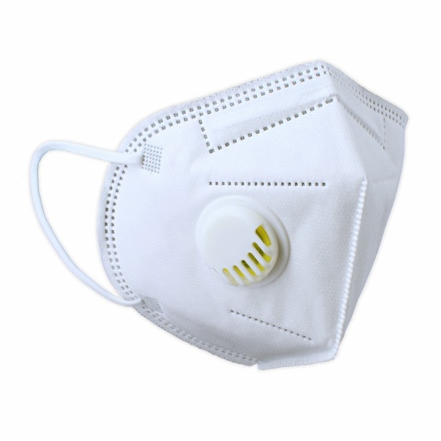 Radex FFP3 Støvmaske med ventil - Hvit - 5 stk.