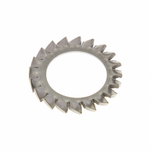 Tannskive M8 (8,4mm) A4 Syrefast DIN 6798-A