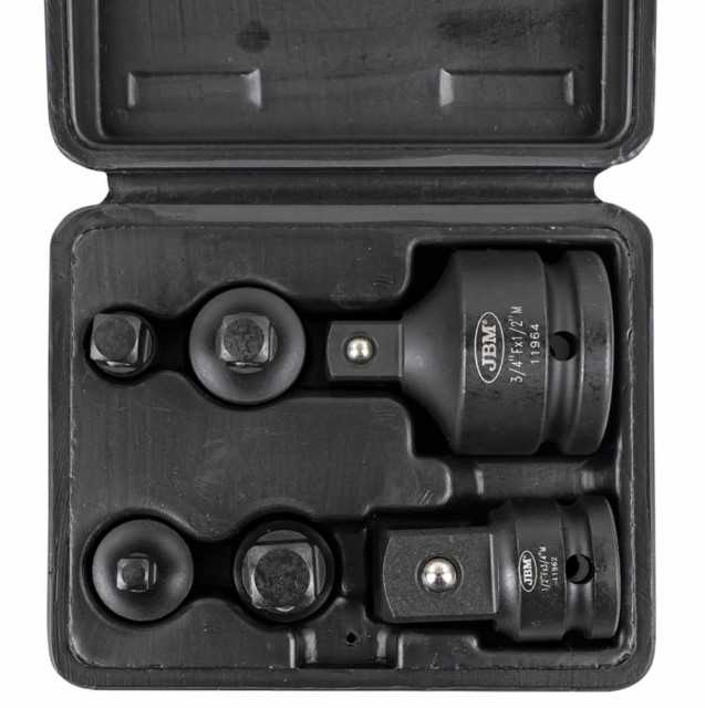 JBM Adaptersett for kraftpiper 1/4