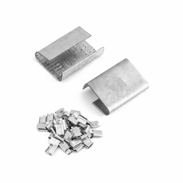 Plomber for 16mm PET-bånd - 1000 stk.