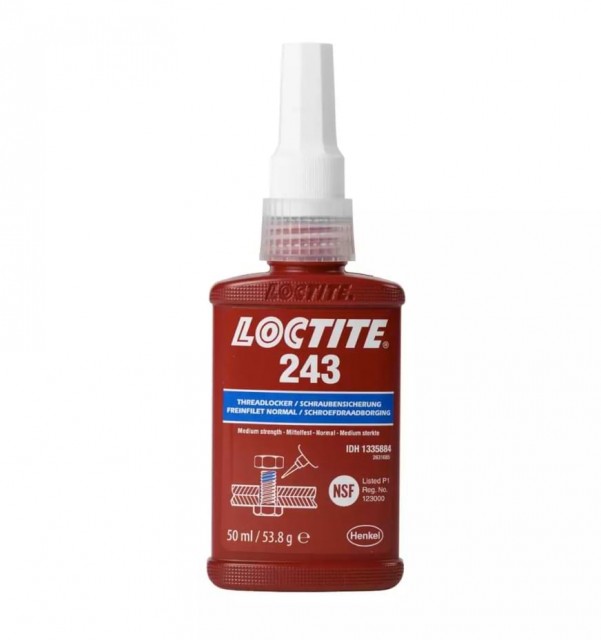 Loctite 243 Gjengesikring (medium) - 50ml