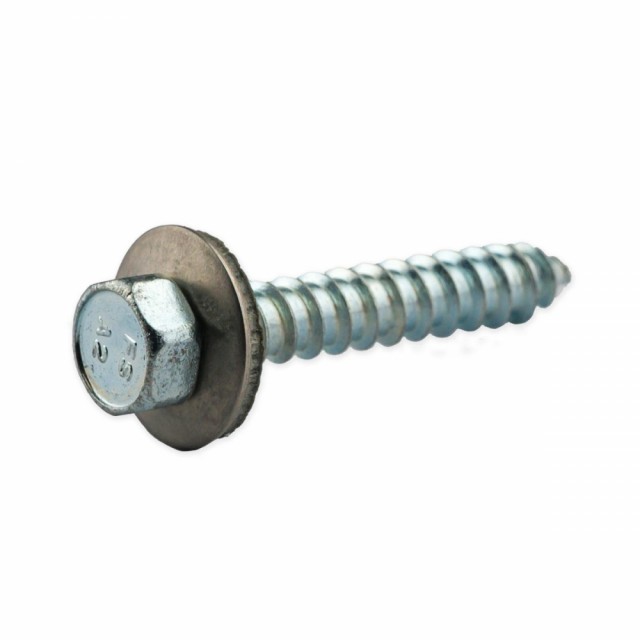 Fasadeskrue med EPDM-pakning 6,5x64mm Rustfri A2 L-9090 500 stk.