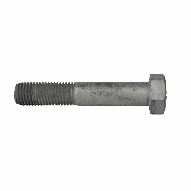 Sekskantskrue M10x80mm HDG 8.8 Delgjenget DIN 931