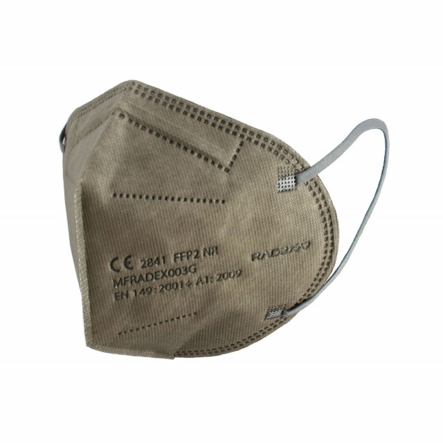 Radex FFP2 Støvmaske uten ventil - Grå - 25 stk.