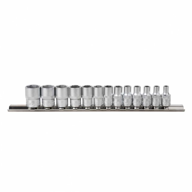 JBM Sett med sekskantpiper 1/4″ - 13 deler