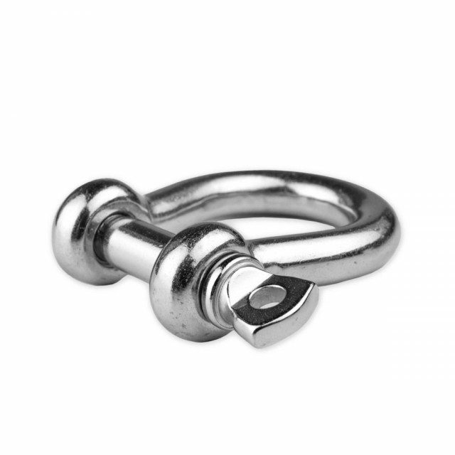 Sjakkel 12mm (bueformet) A4 Syrefast M-8260