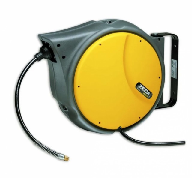 Zeca slangetrommel for trykkluft Ø10mm - 16m