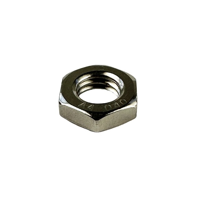 Sekskantmutter M20 A4 Syrefast DIN 439-B 