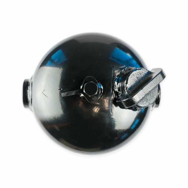 Oljepotte/smørepotte for trykkluftdrevet utstyr - 1.5 L - Lakkert stål (1