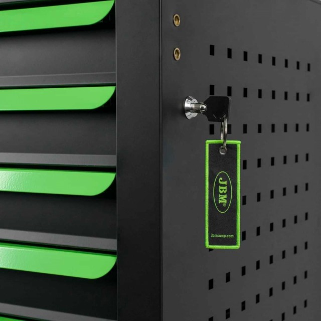 JBM Verktøyvogn med 7 skuffer - 154 deler