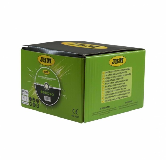 JBM Kappeskive 125x1,0mm for rustfritt stål (T41)