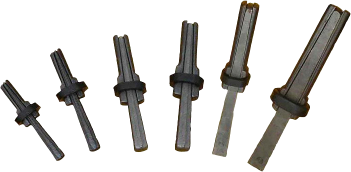 Vi har fjellkiler fra 14mm til 38mm på lager til enhver tid