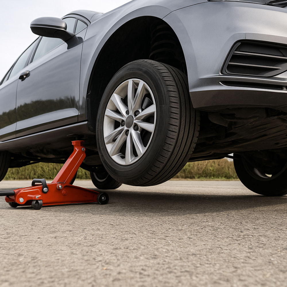 Rustbehandling av personbil med Lanifilm