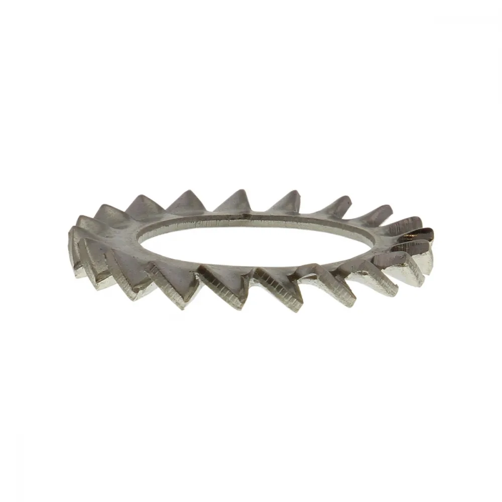 Tannskive M8 (8,4mm) A4 Syrefast DIN 6798-A