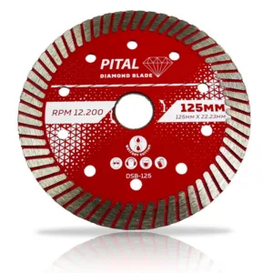 Pital Diamantblad 125mm