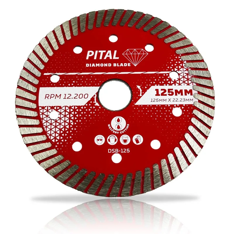 Pital Diamantblad 125mm