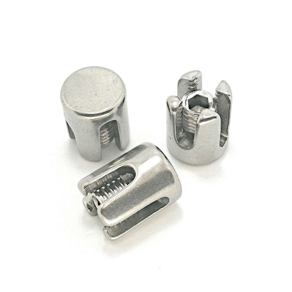 Kryssklemme for 6mm wire A4 Syrefast M-8424