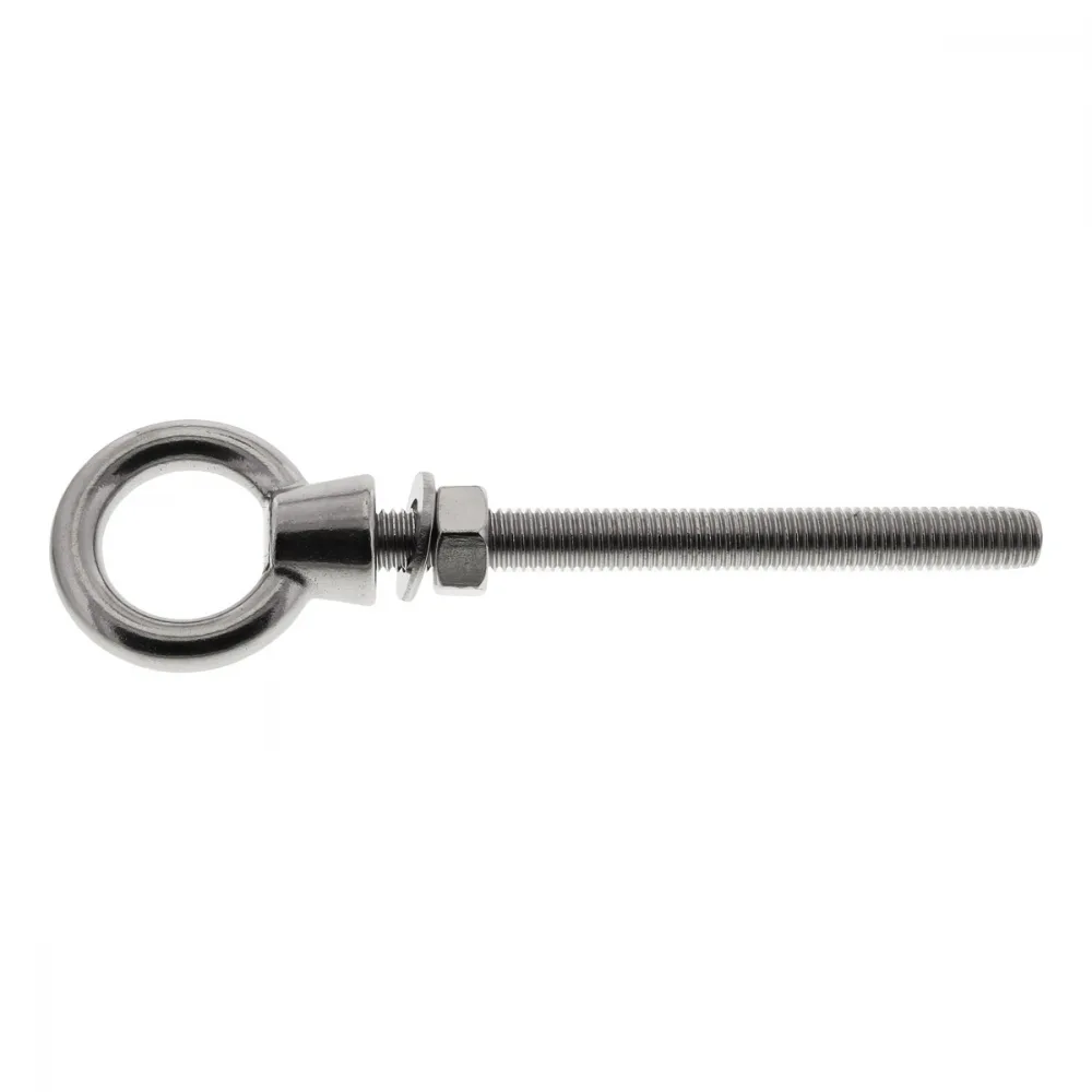 Øyebolt med flens A4 Syrefast M-8267 M10x100mm, 10, 100