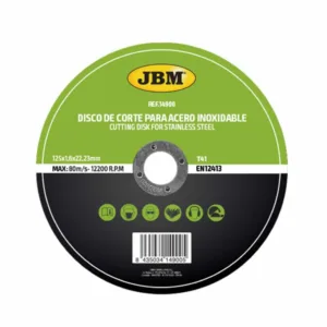 JBM Kappeskive 125x1,6mm for rustfritt stål (T41 INOX)