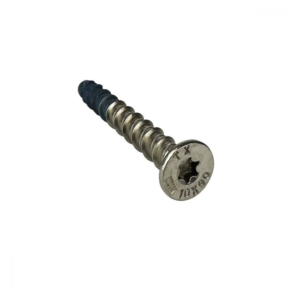 Betongskruer med senkehode Syrefast 10x70mm A50