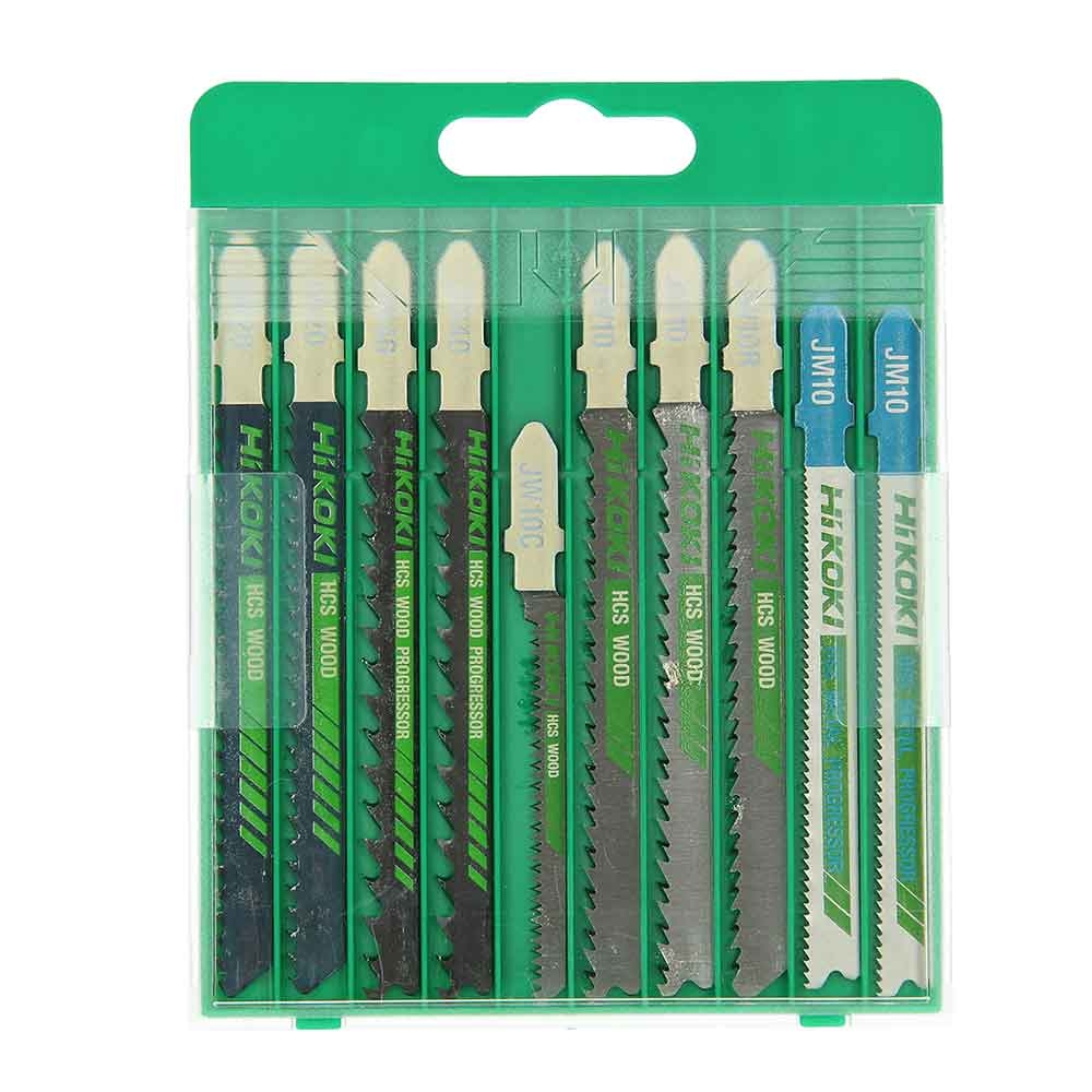 Hikoki Stikksagbladsett A10 (Assortert)