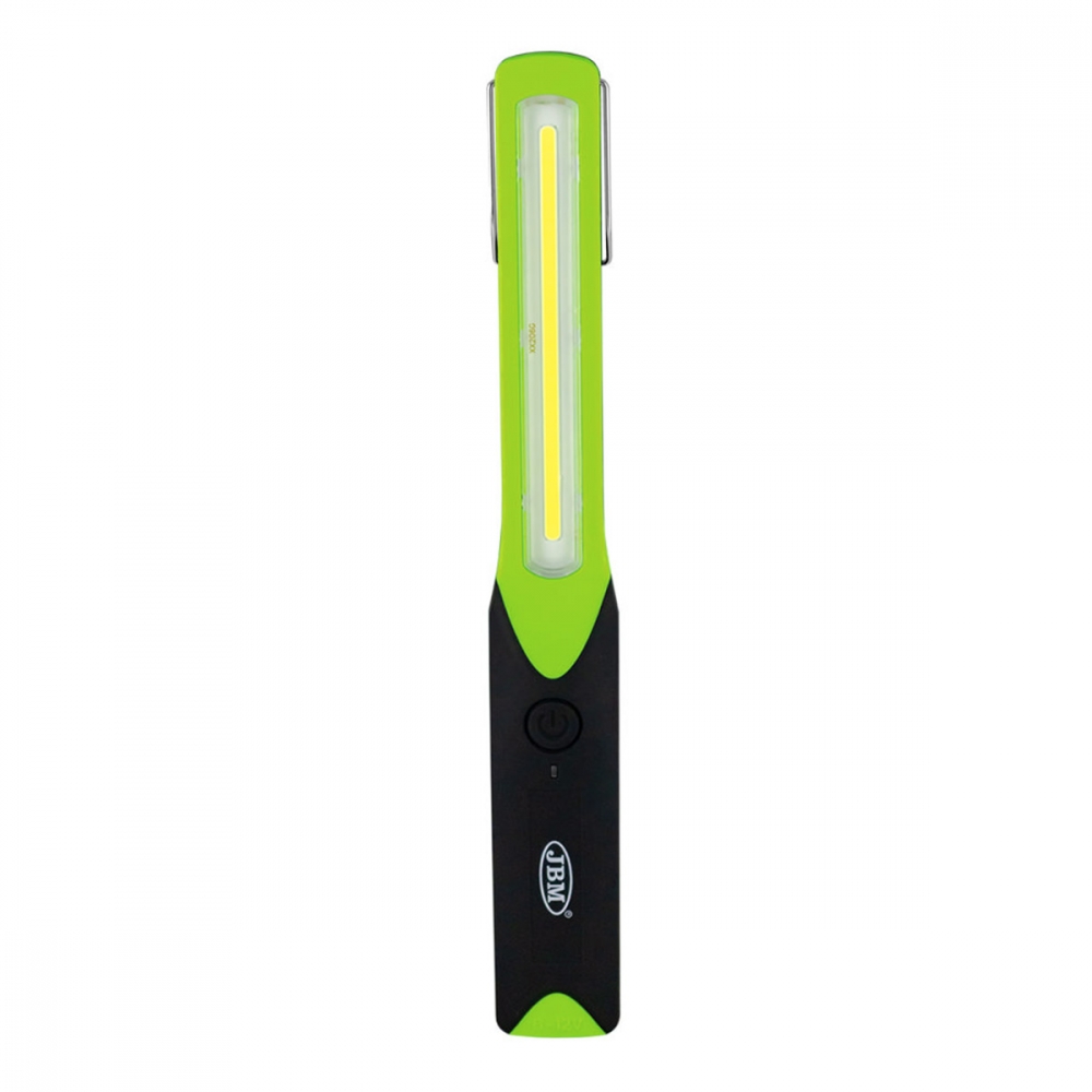 JBM Slank, oppladbar LED-arbeidslampe med magnet - 200lm