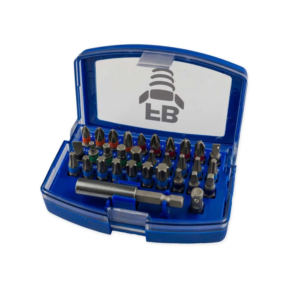 Bitssett 1/4" Assortert - 32 deler