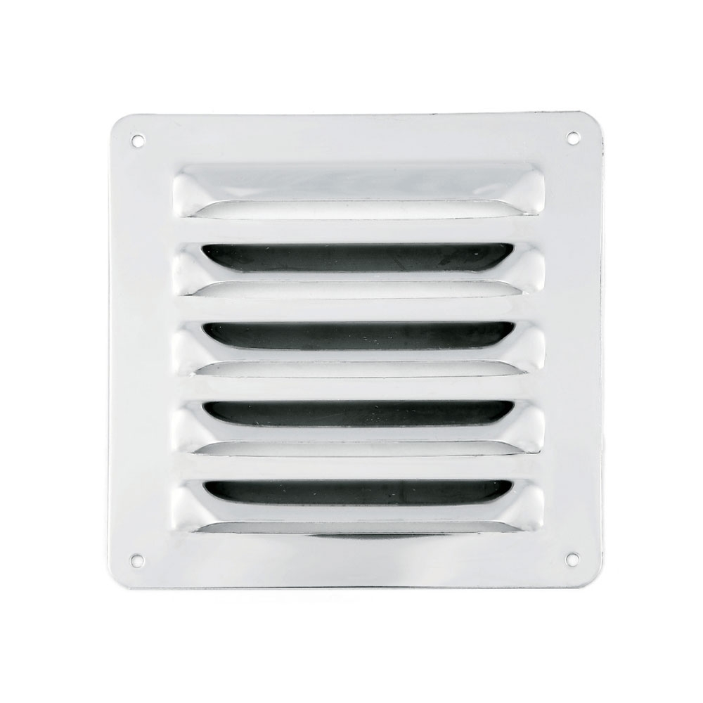 Ventilasjonsrist 120x120mm A2 Rustfri M-8057