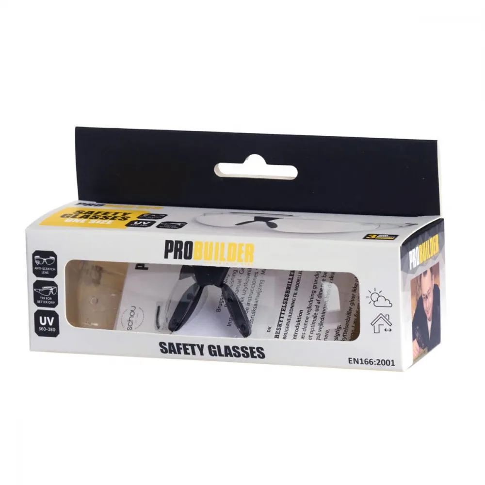 Vernebrille, klart glass - Probuilder – bilde 2 av 2