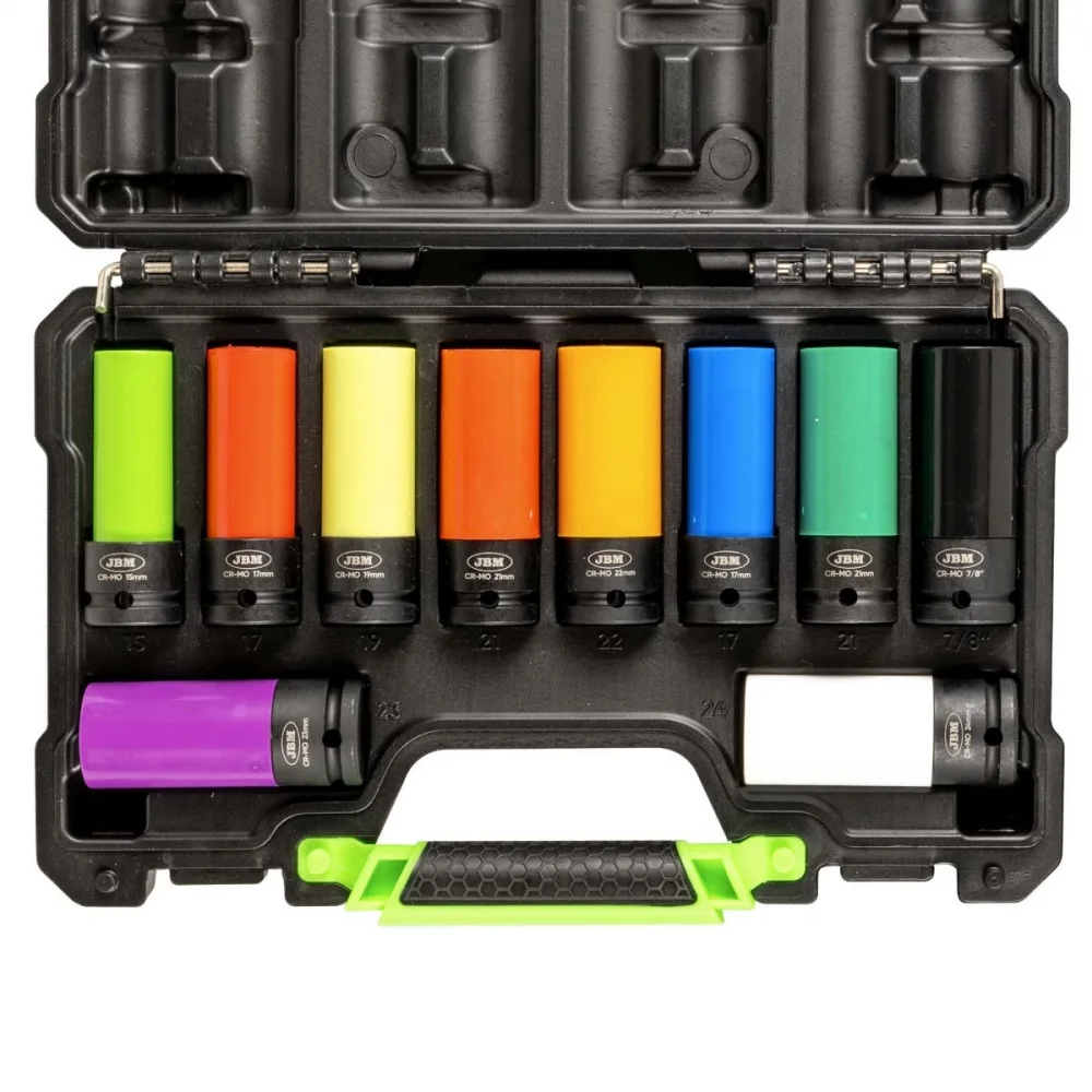 JBM Sett med hjulpiper 1/2" - 10 deler – bilde 3 av 5