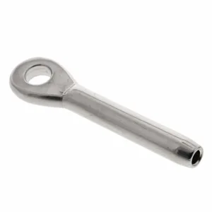 Wireterminal med øye 5mm A4 Syrefast M-8317