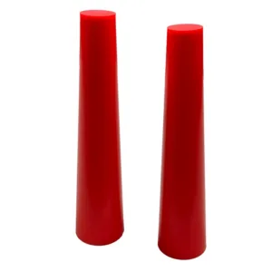 Borehullsplugg (rød) med tett bunn. 29-42 mm