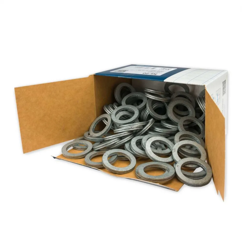 Nord-Lock M20 (NL20) 21,4x30,7x3,4mm Stål – bilde 4 av 5