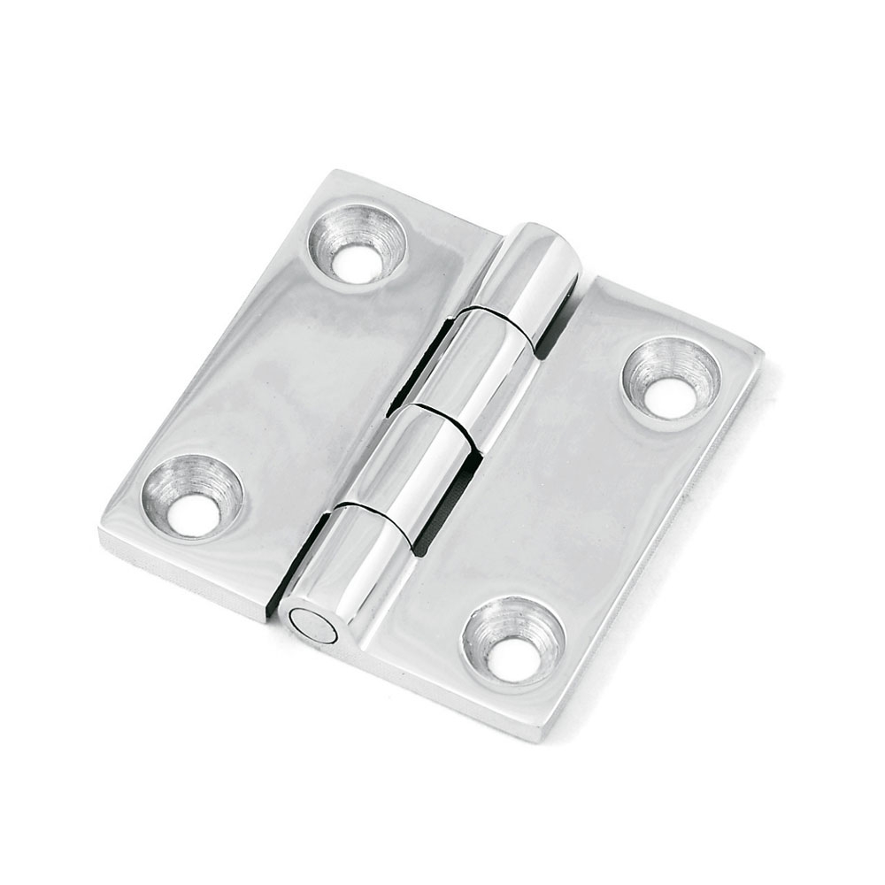 Hengsel, utenpåliggende - 38x38mm A4 Syrefast M-8233