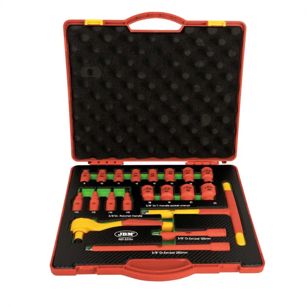 JBM Isolert pipesett 3/8" - 20 deler