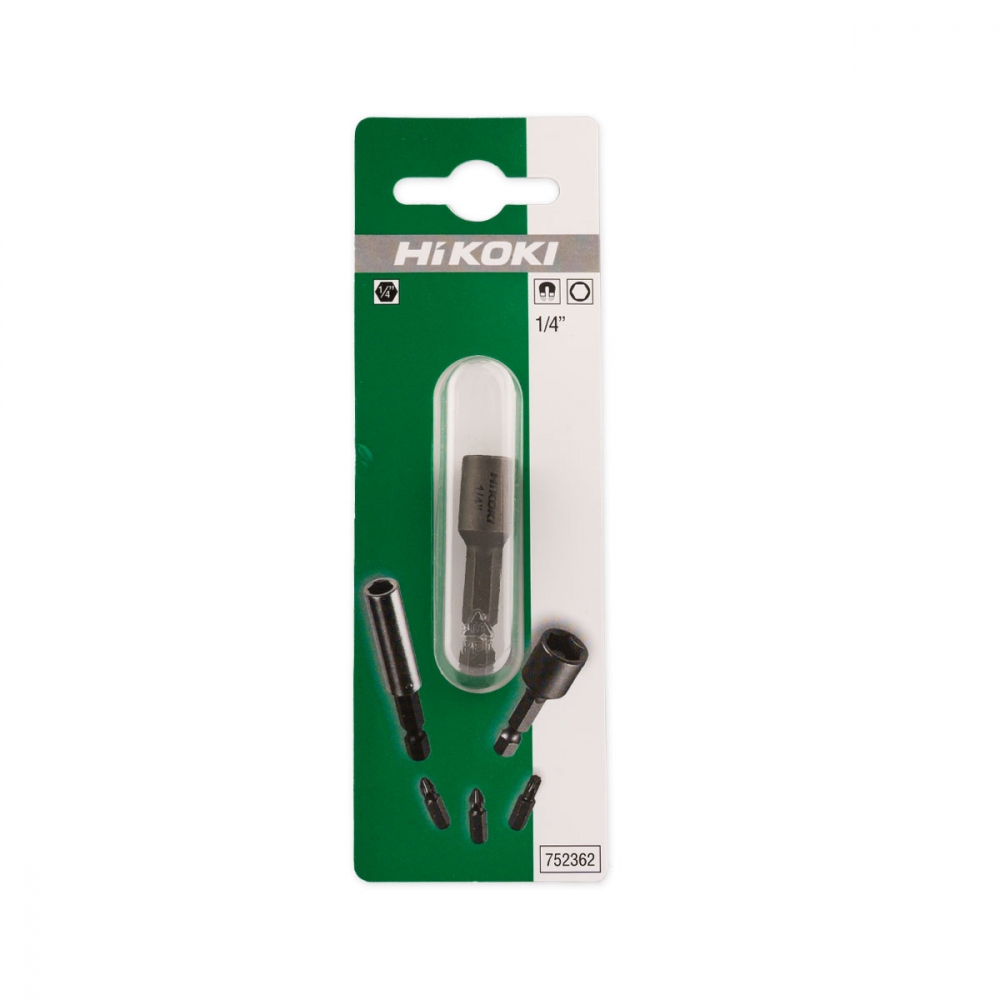 Hikoki 1/4" magnethylse - 1/4"
