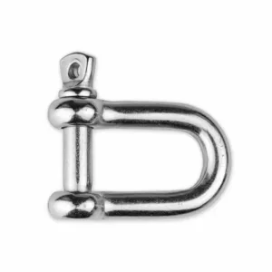 Sjakkel 8mm (D-formet) A4 Syrefast M-8258