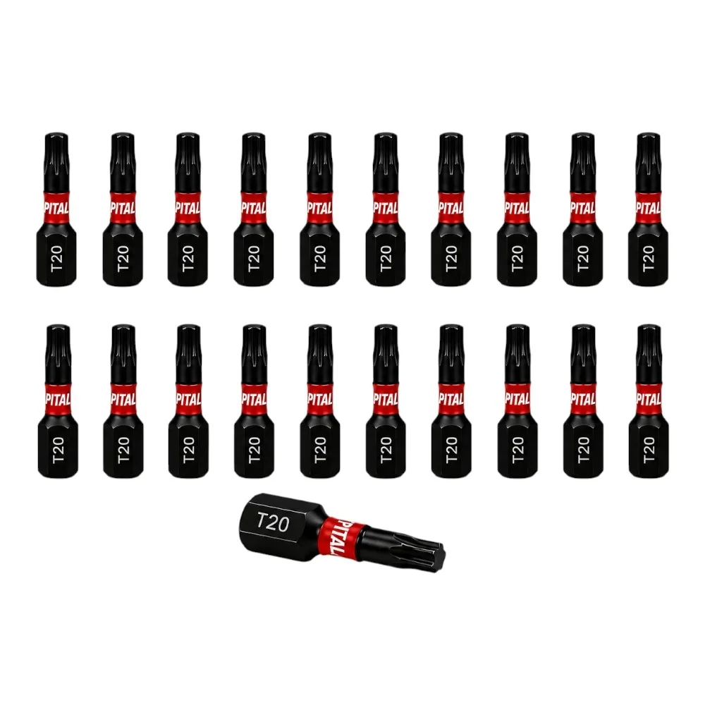 Pital Bits 25mm Torx T20 - 20 stk.