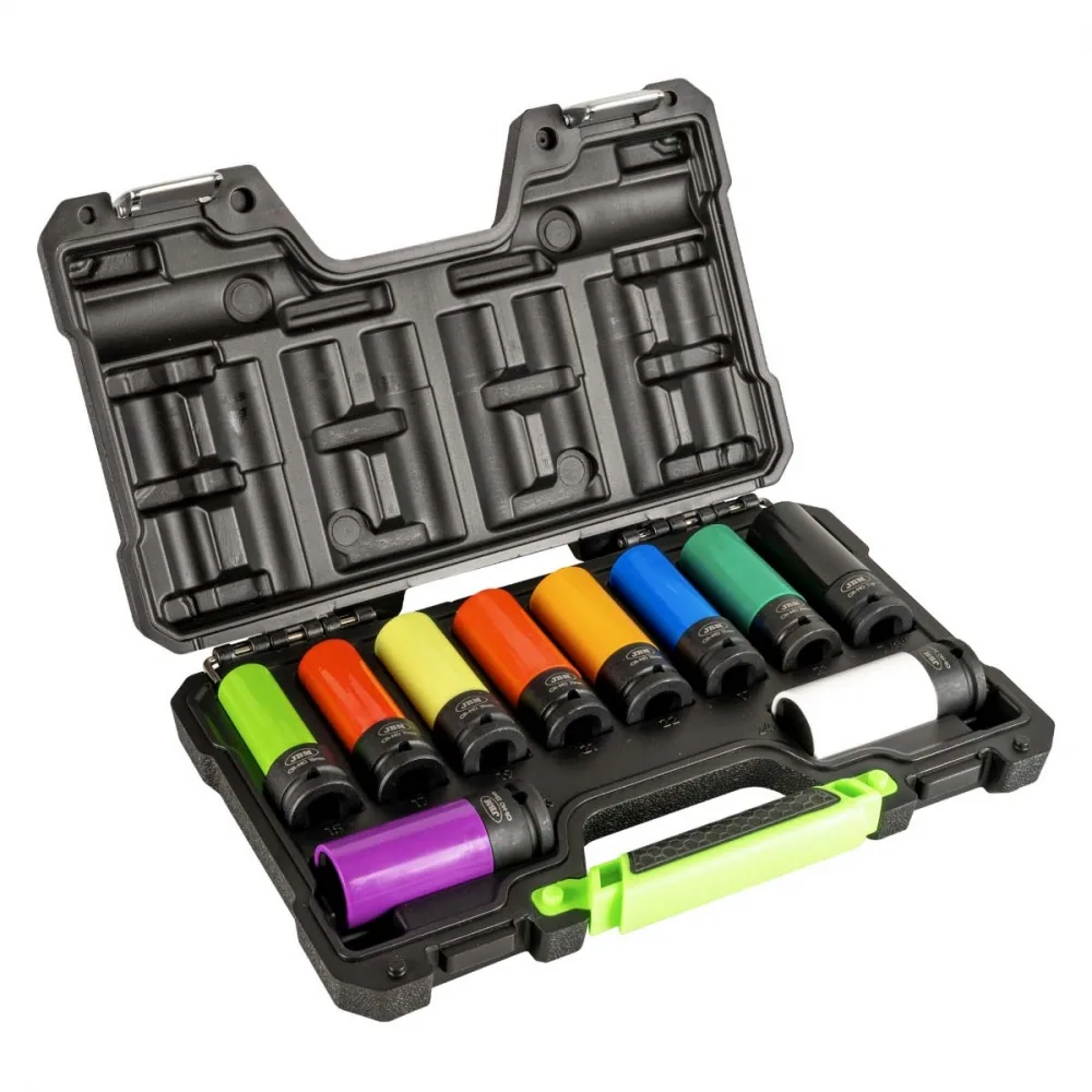 JBM Sett med hjulpiper 1/2" - 10 deler – bilde 2 av 5