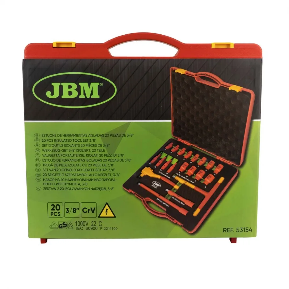 JBM Isolert pipesett 3/8" - 20 deler – bilde 5 av 5