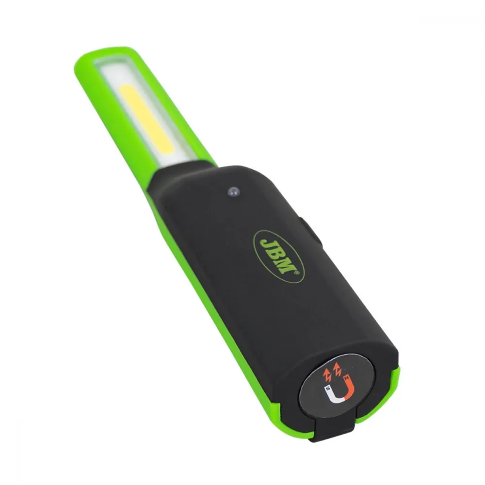 JBM Oppladbar LED-lommelykt med magnet - 120lm – bilde 3 av 5