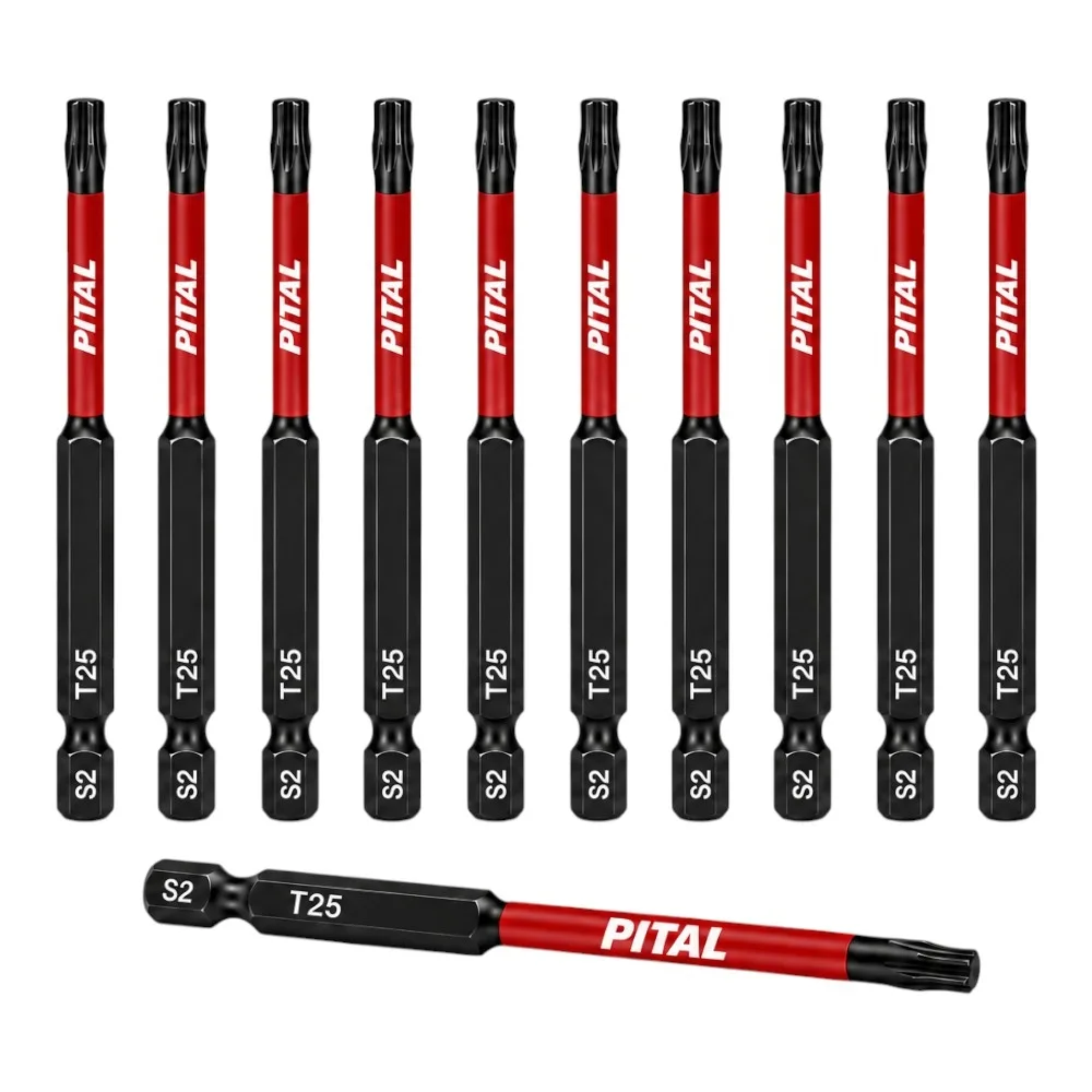Pital Bits 75mm Torx T25 - 10 stk.